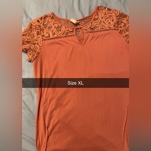 Cute rose gold top